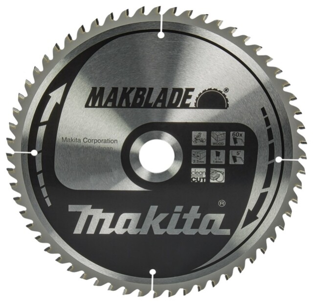 Product image 1 of Makita Zaagb Hout 260X30x2,3 60T 5G