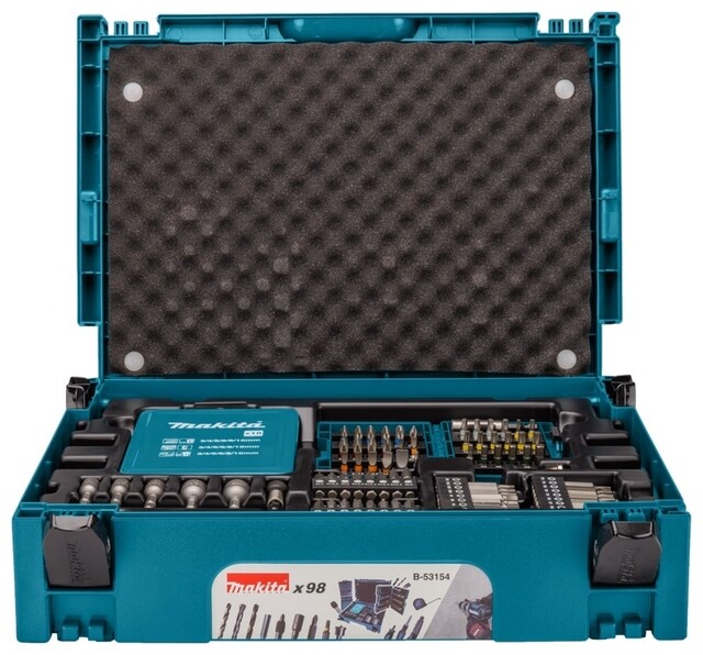 Product image 1 of Makita Boor-/schroefbitset 98-delig in Mbox B-53154