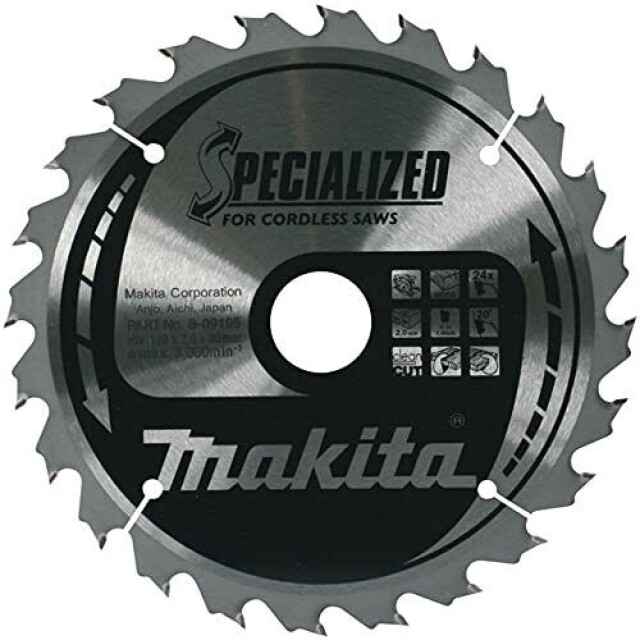 Product image 1 of Makita Efficut Zaagblad Cirkelzaag 165x20x1,45mm 25T B-62985