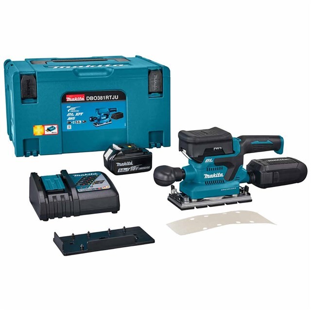 Product image 1 of Makita 18 V Vlakschuurmachine DBO381RTJU