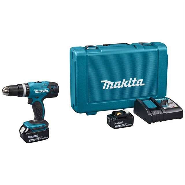 Product image 1 of Makita 18 V Klopboor-/Schroefmachine DHP453RFE