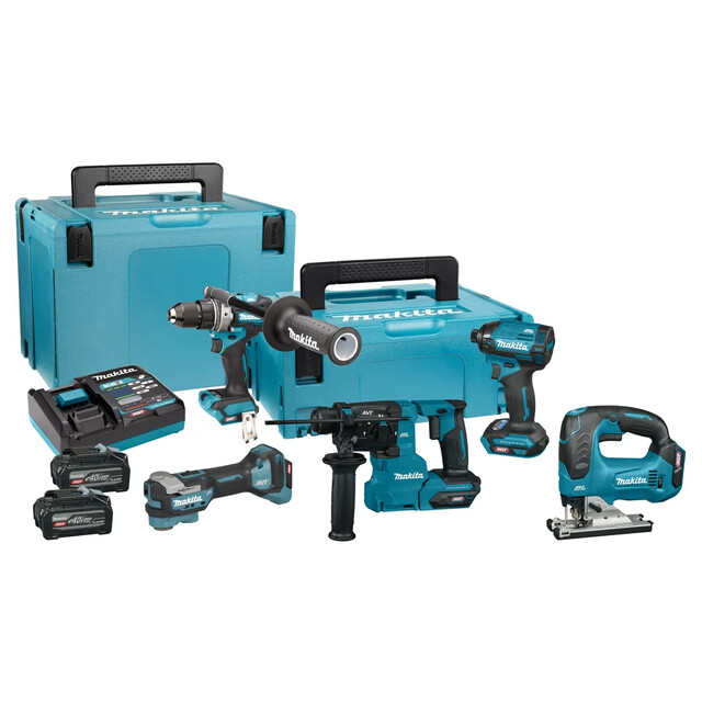 Product image 1 of Makita 40 V Max Combiset Boren, Schroeven En Zagen