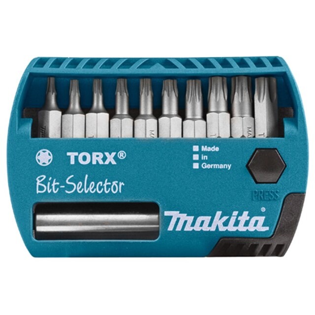 Product image 1 of Makita Schroefbit Set 11 Delig Torx P-53768