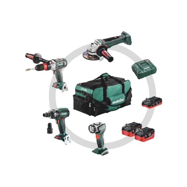 Product image 1 of Metabo Combo Set 18 Volt LIHD 4.1