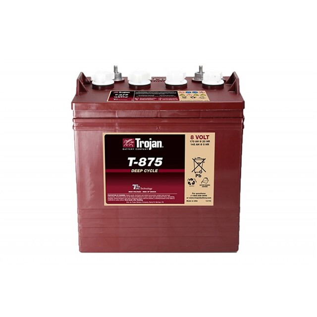 Product image 1 of Trojan T-875 Deep Cycle 8V 170Ah Golfkar Accu