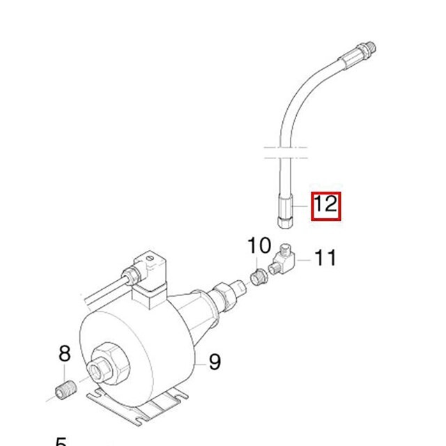 Product image 1 of Nilfisk Origineel 101405641 HD-slang 8200mm DN6