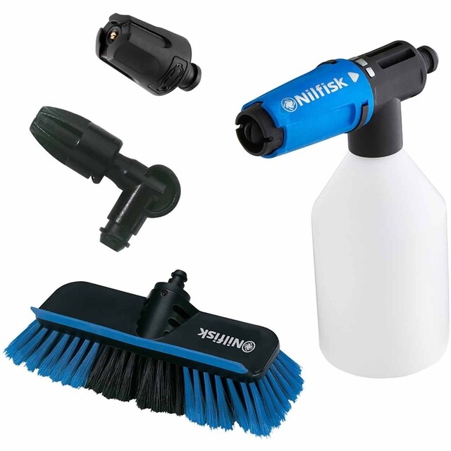 Product image 1 of Nilfisk Car Box (c&c Autonozzle, Autowasborstel,chassisnozzle + Super Foam Sproeier)