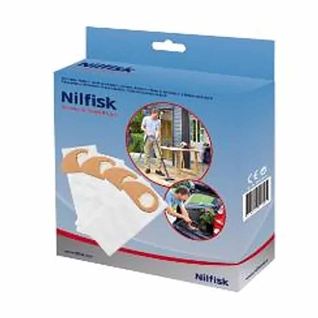 Product image 1 of Nilfisk Stofzak Buddy II 12/18 4 stuks