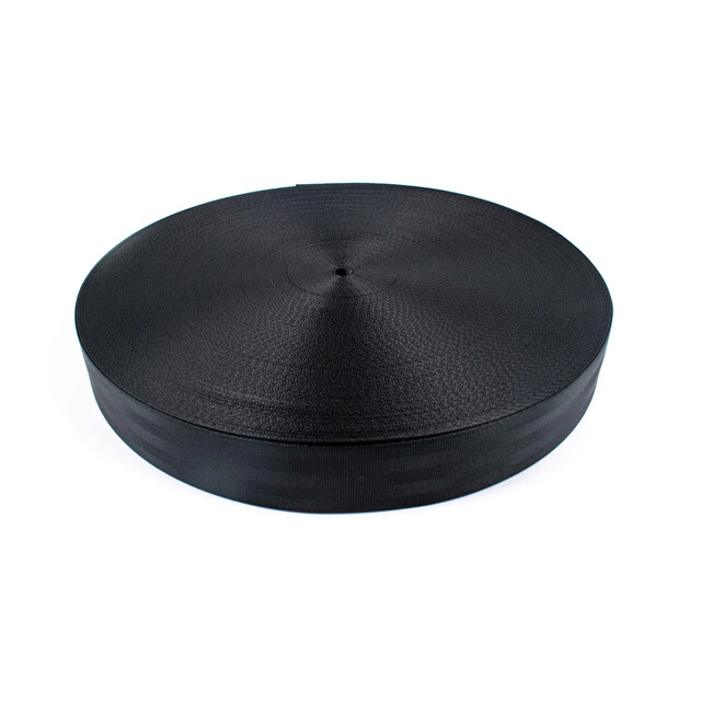 Product image 1 of Gordelboomband 50mm zwart L=50m