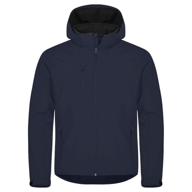 Product image 1 of Clique Classic Hoody Softshell Jacket Dark Navy L