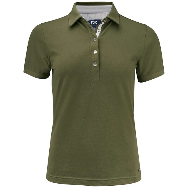 Product image 1 of Cutter & Buck Advantage Premium Dames Polo Donkergroen - maat XS