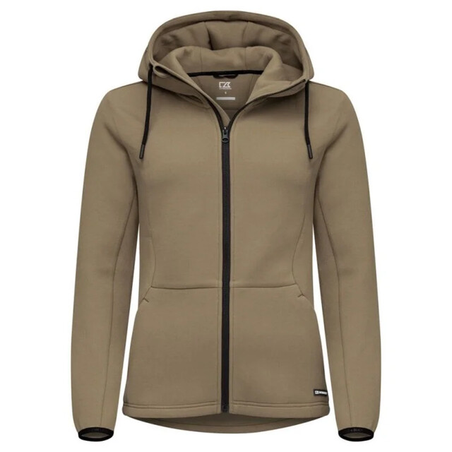 Product image 1 of Cutter &Buck Pemberton Hood Fz Ladies Khaki 38/m