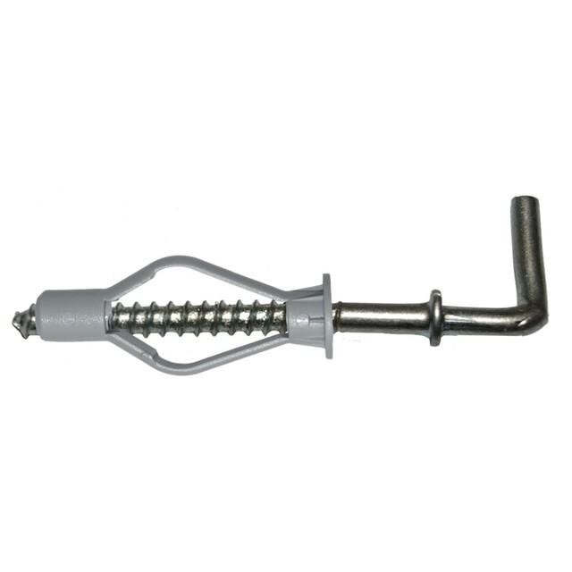 Product image 1 of Lichte hollewandplug + rechte haak Ø8x40