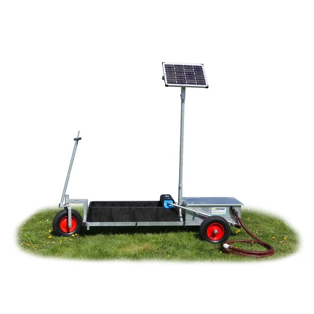 Product image 1 of Mobiele Solar Drinkbak T75-s90 Met Bronpomp Poortman Solar