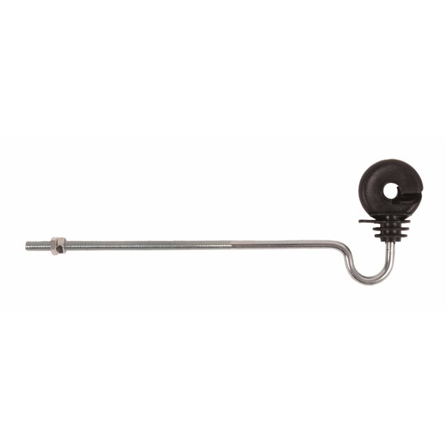 Product image 1 of Afstandschroefisolator Gebogen 18 Cm Metalen Paal - 15 Stuks