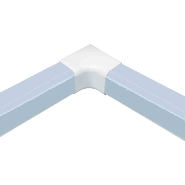 Product image 1 of Qlima Hoekstuk Kabelgoot (buitenbocht) Wit Voor Qlima Split-unit Airco