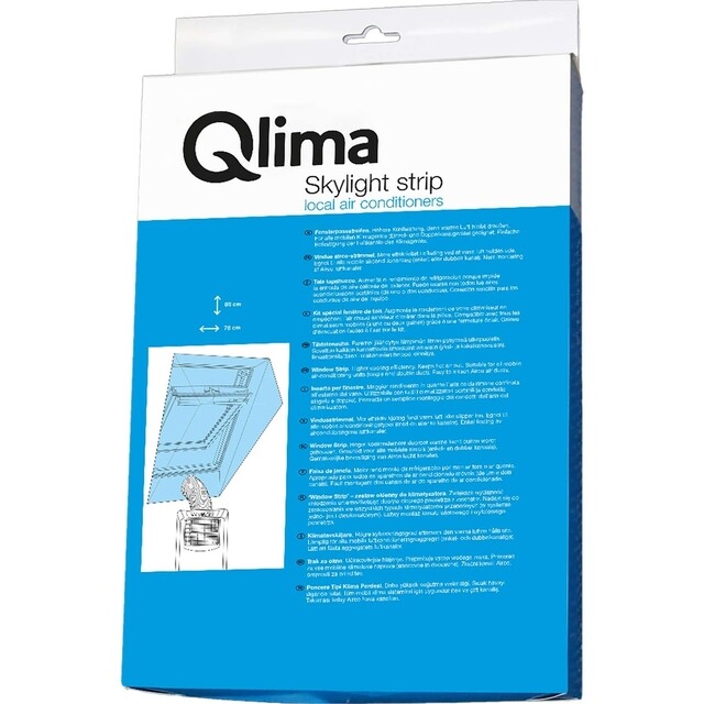 Product image 1 of Qlima Raammontageset dakraam WKR 01 Grijs Voor Qlima mobiele airco's