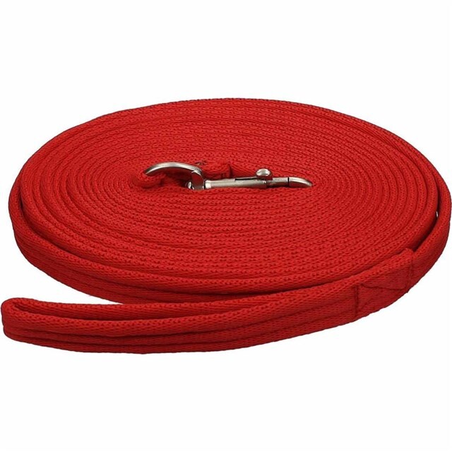 Product image 1 of QHP Longeerlijn 8 Meter Fel Rood - In Tas