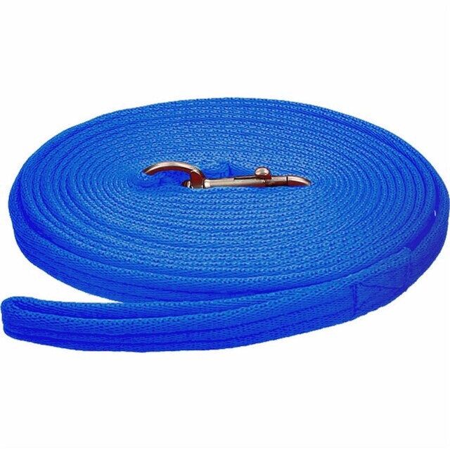 Product image 1 of QHP Longeerlijn 8 Meter Blauw - In Tas