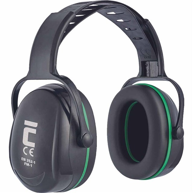 Product image 1 of CERVA Gehoorbeschermer FM-1 Earmuff Groen/Zwart