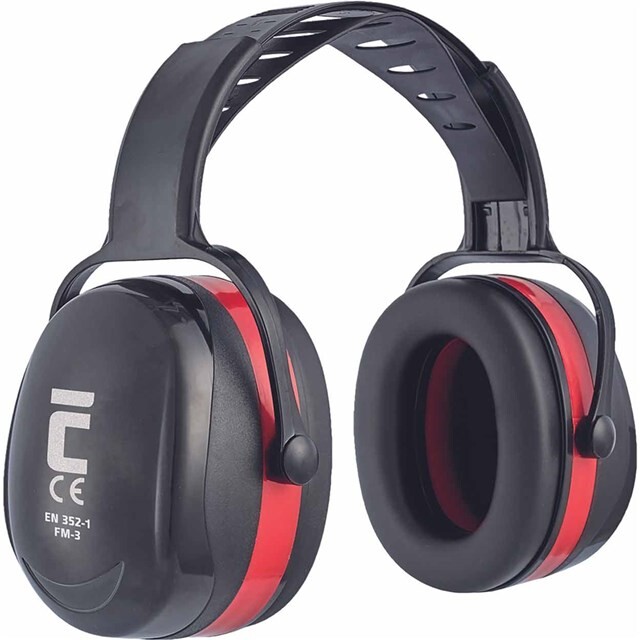 Product image 1 of CERVA Gehoorbeschermer FM-3 Earmuff Rood/Zwart