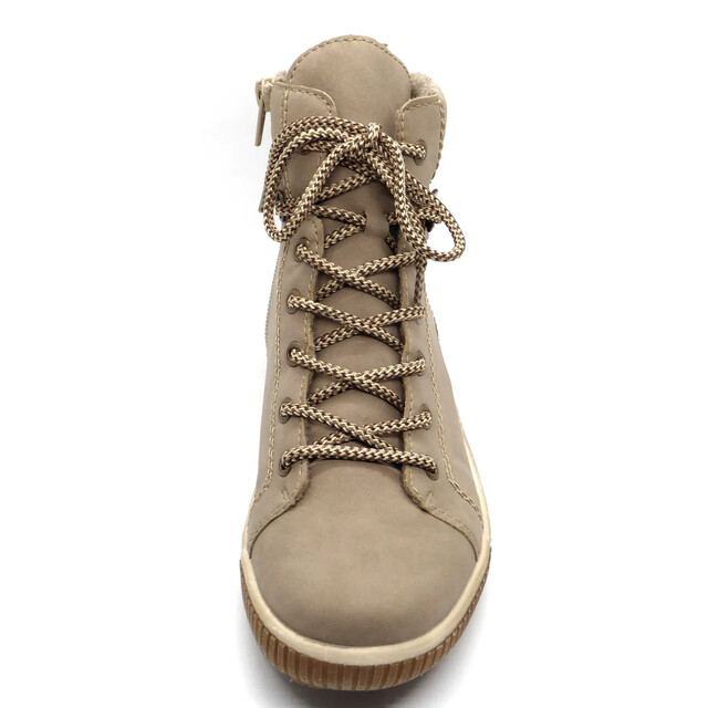 Product image 1 of Rieker Dameslaars Met Veter Taupe Mt 40