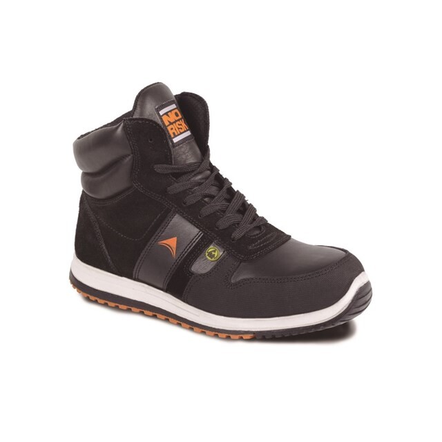 Product image 1 of No Risk Werkschoenen Jumper S3 Sneaker Zwart Maat 38