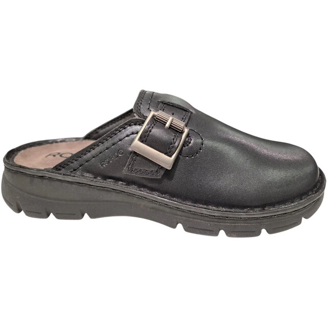 Product image 1 of Rohde Pantoffel 90 Nubuk Zwart - Maat 43
