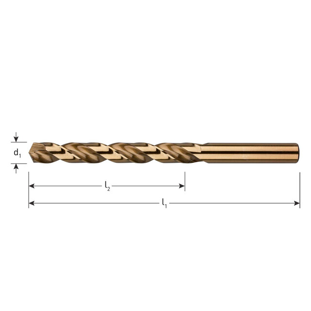 Product image 1 of ROTEC HSS-E Spiraalboor 5,8 mm p/st