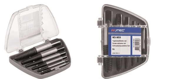 Product image 1 of ROTEC Tapeinduithalers Set Van M3 - M24 (No.1-6) - p/st