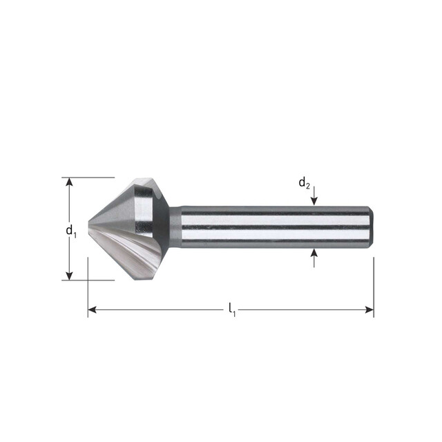 Product image 1 of ROTEC HSS Verzinkfrezen Type 400 31 mm - p/st