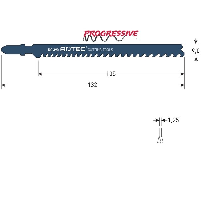 Product image 1 of Rotec Decoupeer Zaagblad Dc390 - 3 Stuks