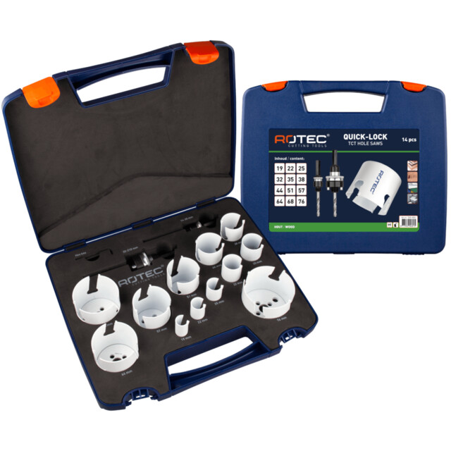 Product image 1 of Rotec Gatzagenset QL '528 - Allround' 6-knt 9, 14-dlg., ø19-76 19-76