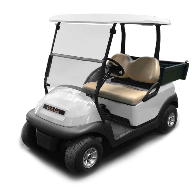 Product image 1 of Club Car Golfkar Precedent Elektrisch Occasion - Wit met laadbak