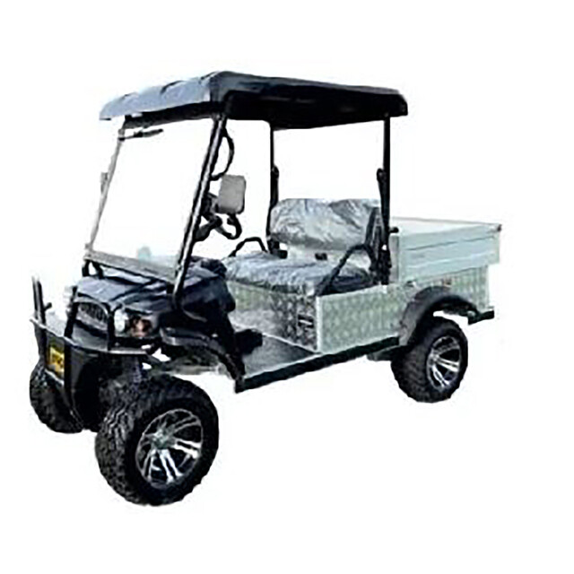 Product image 1 of Bensel Golfkar verhoogd met kenteken, laadbak, 2 personen BSN700R Lithium