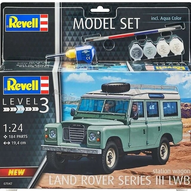 Product image 1 of Revell Model Set Land Rover Series III LWB station wagon