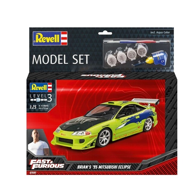 Product image 1 of Revell Model Set F&F Brian's 1995 Mitsubishi Eclipse