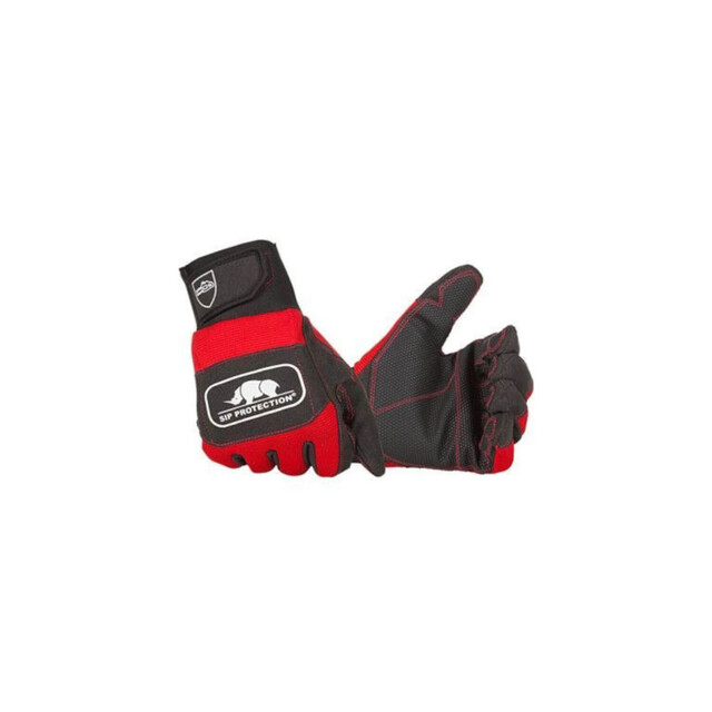 Product image 1 of SIP zaaghandschoen rood-zwart maat 10 2XD2-412
