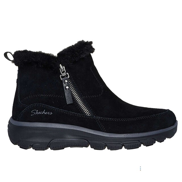 Product image 1 of Skechers Easy Going Cool Zip Dames Enkelboots Zwart - maat 40