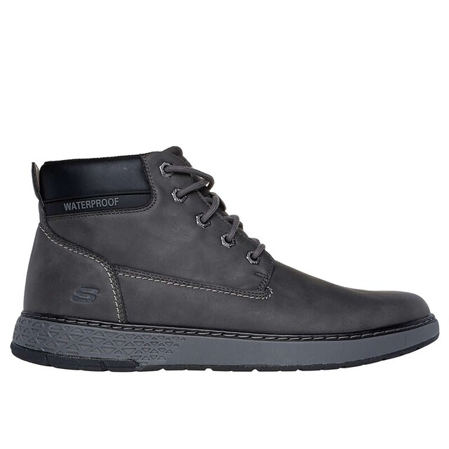 Product image 1 of Skechers Garlan Deno Heren Veterschoen Grijs - maat 44