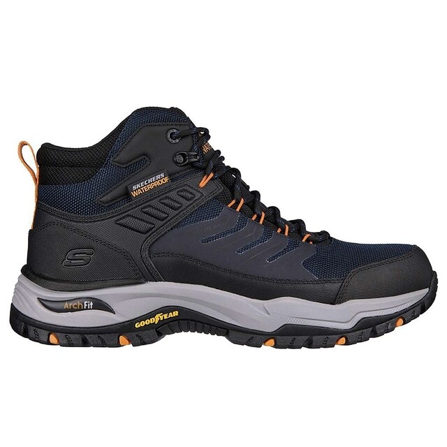 Product image 1 of Skechers Arch Fit Dawson Raveno Heren Wandelschoenen Marine / Zwart - maat 43