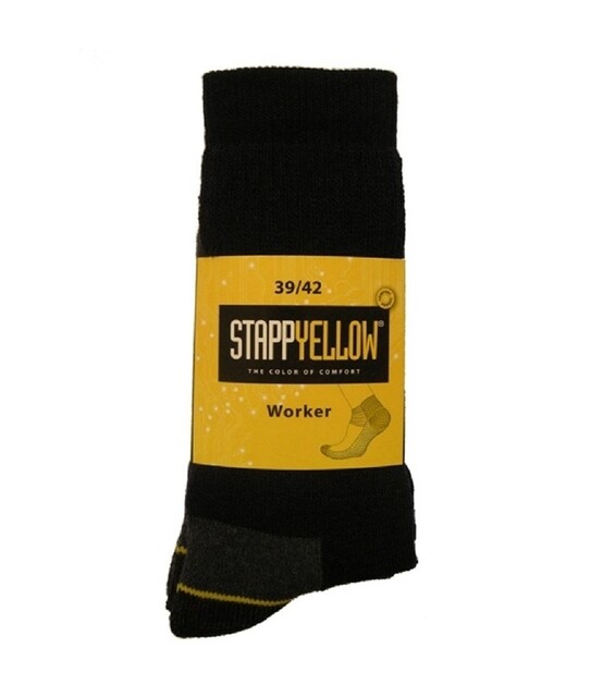 Product image 1 of Stapp - 4415 Yellow Sok Worker Blauw - 47/50 - Blauw