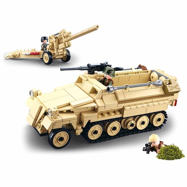 Product image 1 of Sluban German Half Track WWII M38-B0695