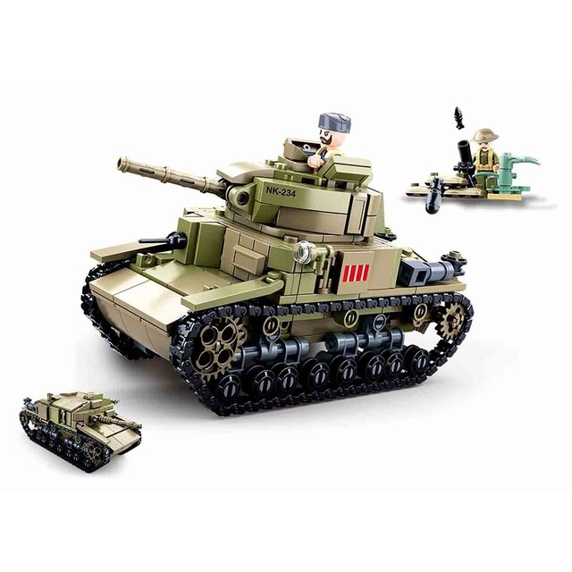 Product image 1 of Sluban Medium Italian Tank 2in1