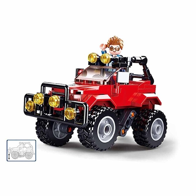 Product image 1 of Sluban Red Offroader Town M38-B0902