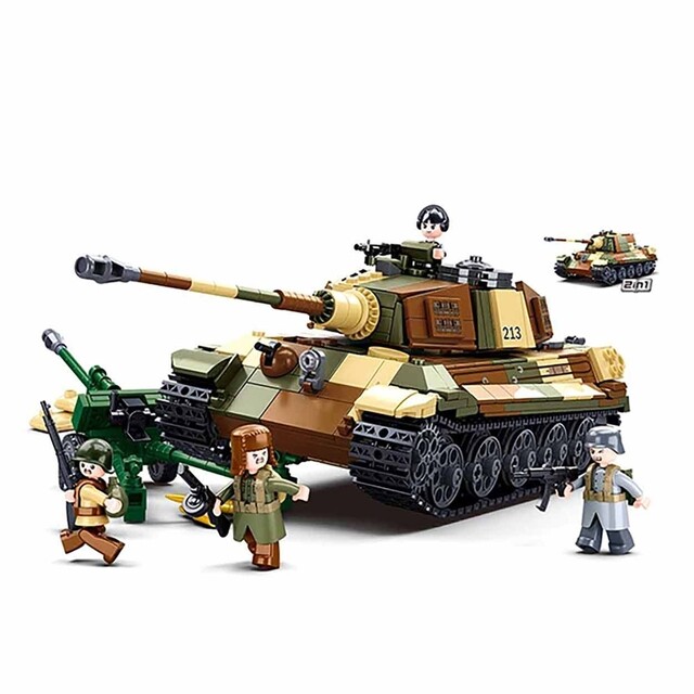 Product image 1 of Sluban (Battle of Budapest)Large German Tank 2 in to 1 Army M38-B0980