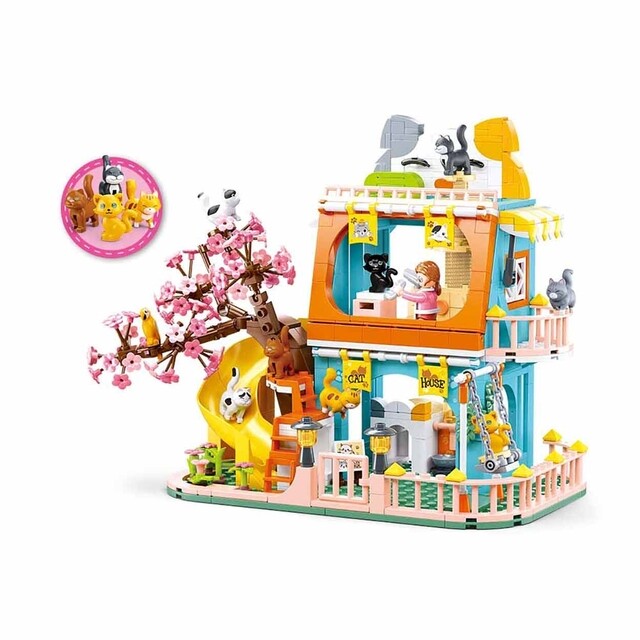 Product image 1 of Sluban Kattenhuis Girl's Dream M38-B1089