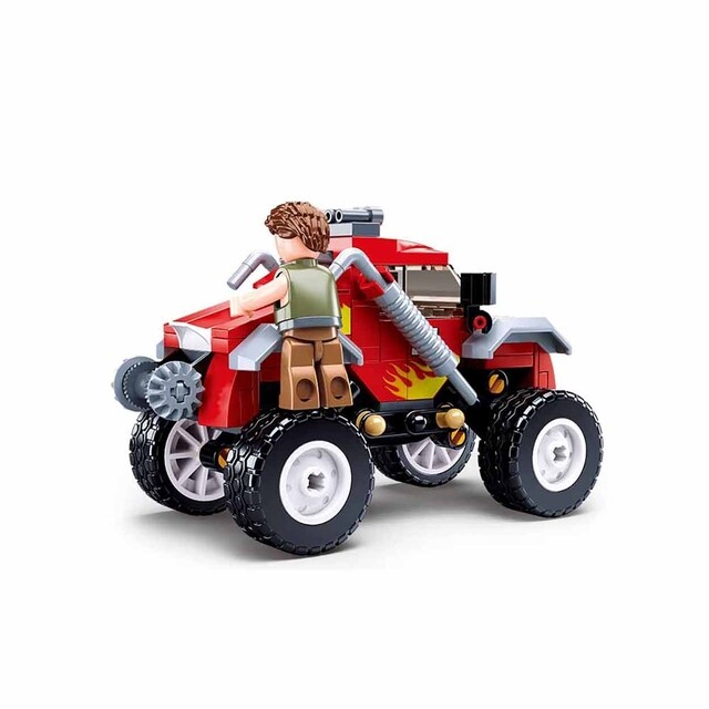 Product image 1 of Sluban Offroad Voertuig Rood Town M38-B1105