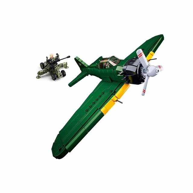 Product image 1 of Sluban A6M Zero Army M38-B1108