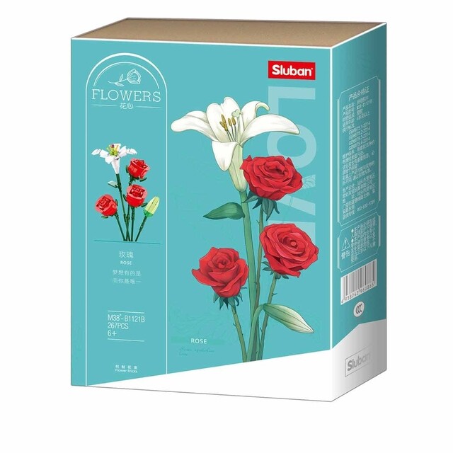 Product image 1 of Sluban Roos Flowers M38-B1121B